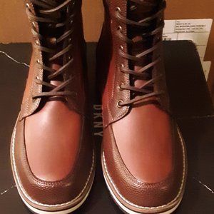 DKNY Men's Winston Jack Boots Brown